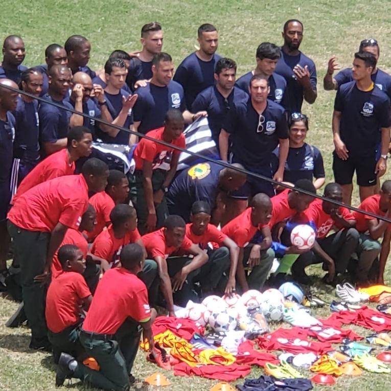 NYPD & RGPF's Soccer teams  